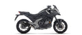Arrow Indy Race Evo Aluminium Dark" Slip On With Carbon End Cap"