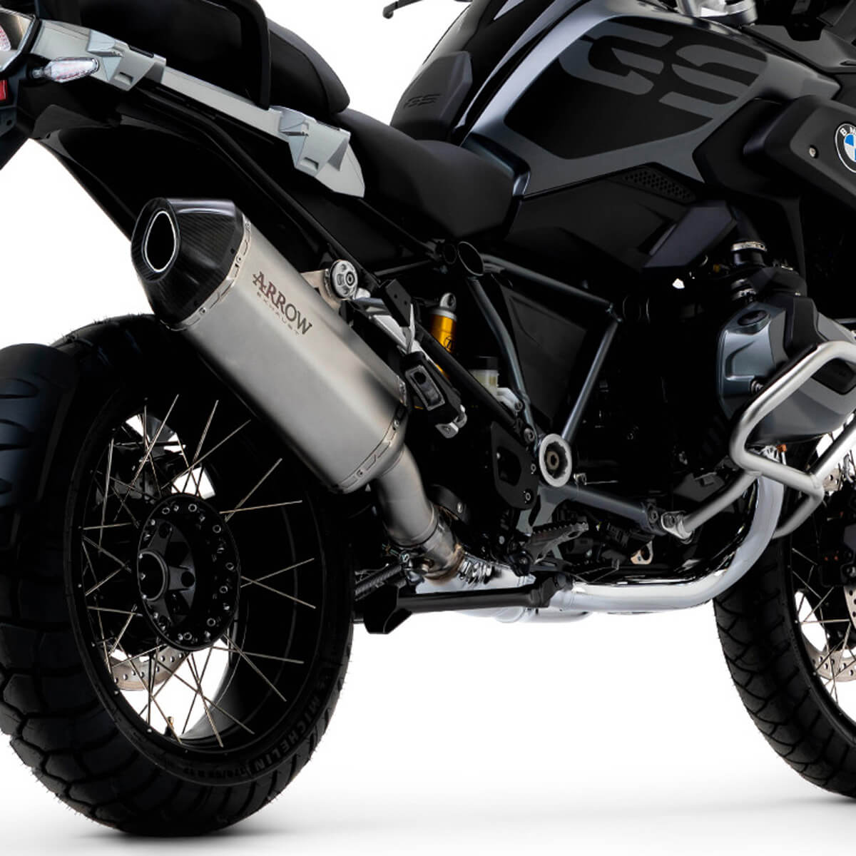 Arrow 72005SK Sonora Racing Slip-on Exhaust, Titanium for BMW R1250GS/Adv '19-'24