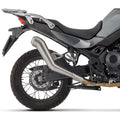 Arrow 72502DR Dakar Replica Homologated Exhaust, Nichrome for Honda XL750 Transalp '23-'24