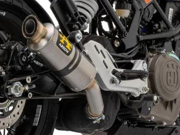 Arrow Husqvarna Svartpilen 401 '20 Homologated Titanium Gp2 Exhaust With Welded Link Pipe 72631gp