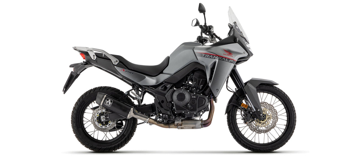 Arrow Indy Race Aluminium Dark" Slip On With Carbon End Cap"