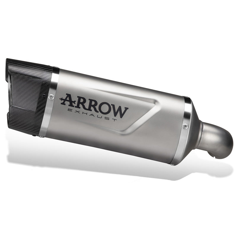 Arrow 72644PK Indy Race Evo Slip-on Exhaust, Titanium for Benelli TRK502X (2021-)