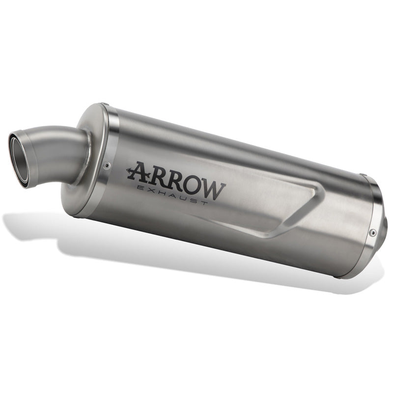 Arrow 72647PO Indy Race Evo Homologated Exhaust, Titanium for Ducati DesertX '22-