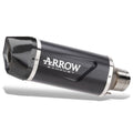 Arrow 72648AON Indy Race EVO Slip-on Exhaust, Aluminum Dark for Suzuki V-Strom 800DE/SE '23-