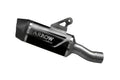 72658AKN Arrow Indy Race Evo for BMW R1300GS 2024 ALUMINIUM "DARK" Slip-on Exhaust with carbon end cap
