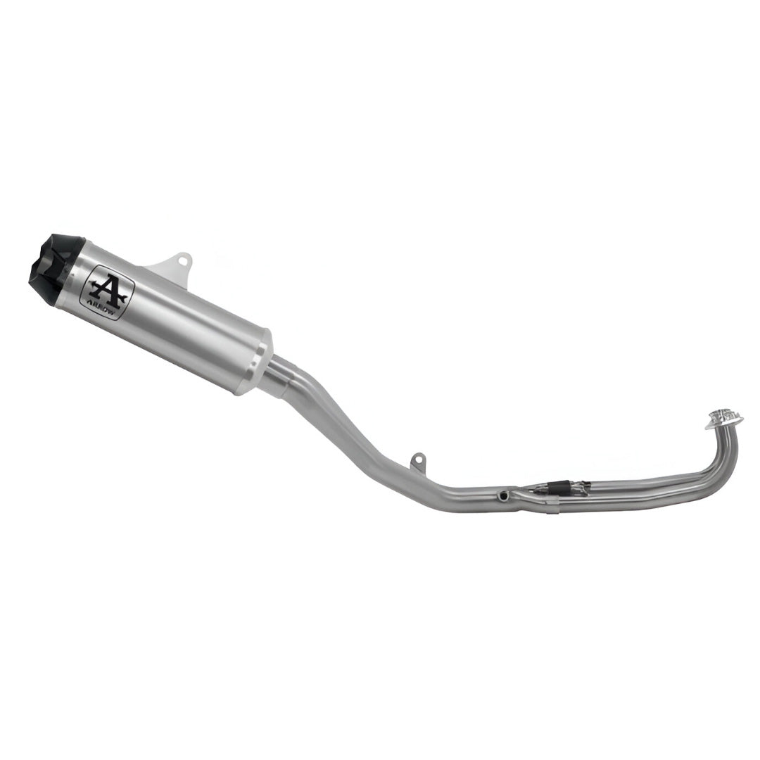 Arrow 73022PK Indy Race Full Exhaust, Titanium for Yamaha T-MAX 560 '25-