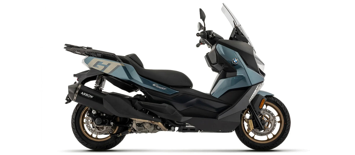 Arrow BMW C 400 GT / X 2025/2026 Sonora Nichrome Dark Slip On With Carbon End Cap 73525SKIN