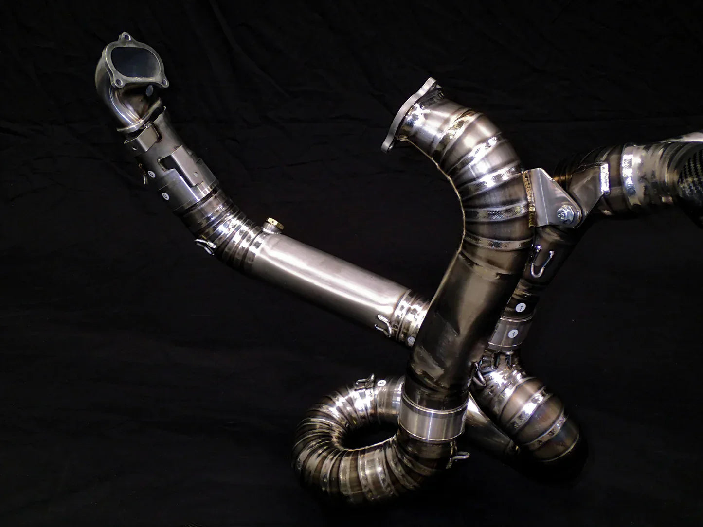 Vandemon  Ducati Panigale 899-959 & Corse Vandemon High Mount Titanium Exhaust System  DUC959TIEXHMESA VA-4