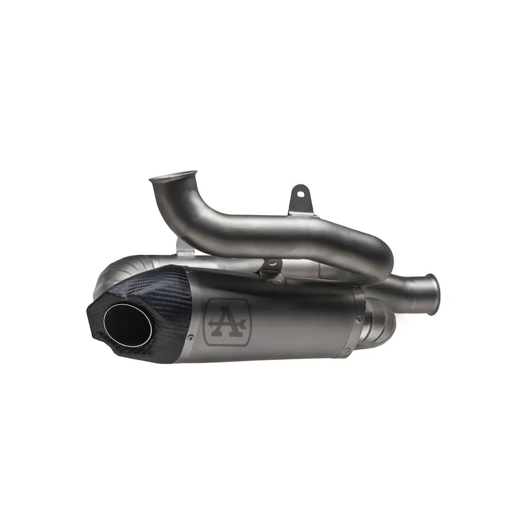 71163PK Ducati Panigale V4 2025-2026  Arrow Exhaust slip on Racing Double Titanium Works Silencers for