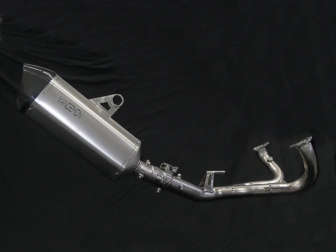Vandemon  BMW R1250GS and Adventure Titanium Exhaust System & OEM Valve Function BMWR1250GSTIEXHCFV VA-24