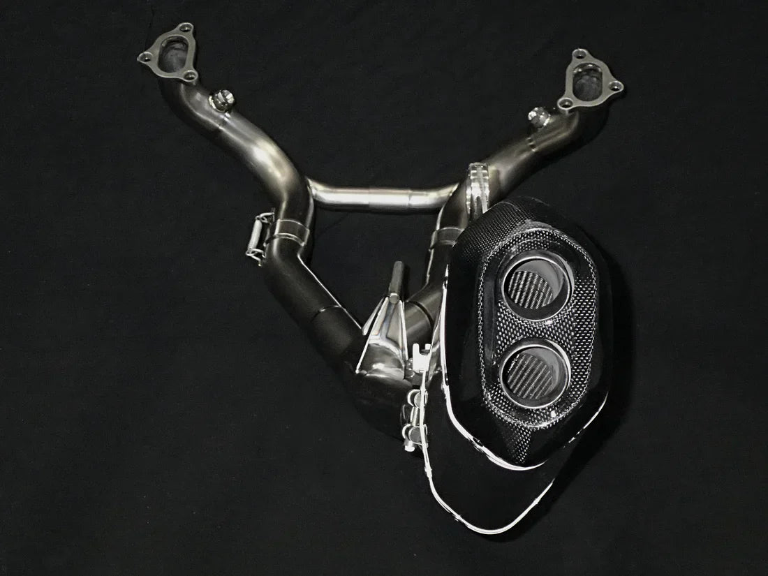 Vandemon  BMW R1250GS and Adventure Titanium Exhaust System & OEM Valve Function BMWR1250GSTIEXHCFV VA-24