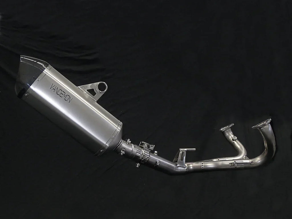 Vandemon  BMW R1250GS & GSA Titanium Exhaust System with OEM Valve Function BMWR1250GSTIEXHCFV VA-24