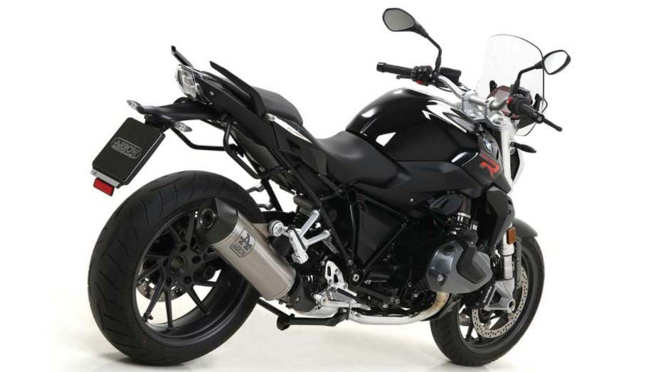 71925AK Arrow Maxi Race-Tech Slip-on Exhaust, Aluminum for BMW R1250R/RS 19-20