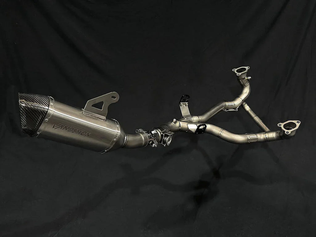 Vandemon  BMW R1300GS  2023-2025 Adventure Titanium Exhaust System with OEM Valve BMWR1300GSTIEXHA VA-26