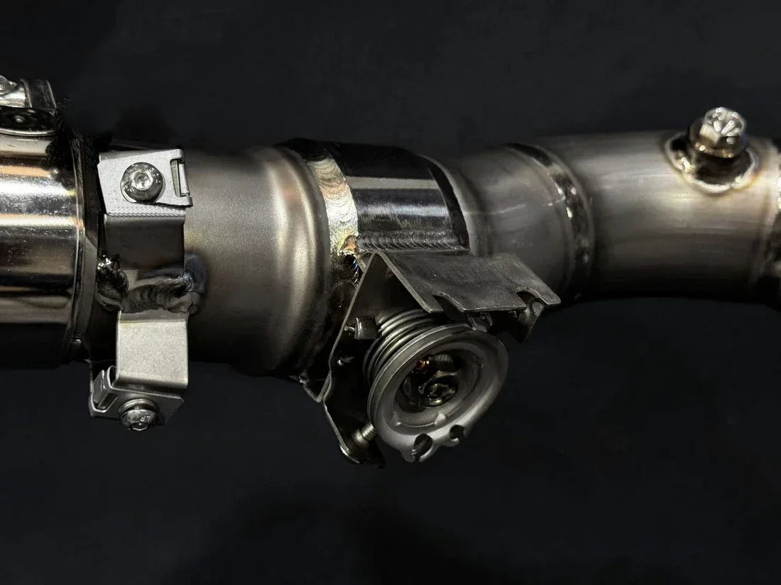 Vandemon  BMW R1300GS  2023-2025 Adventure Titanium Exhaust System with OEM Valve BMWR1300GSTIEXHA VA-26