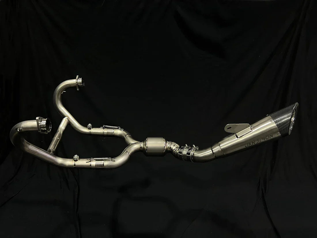 Vandemon  BMW R nineT Titanium Exhaust System 2021-2024  BMWRNINETTIEXHBRA VA-22