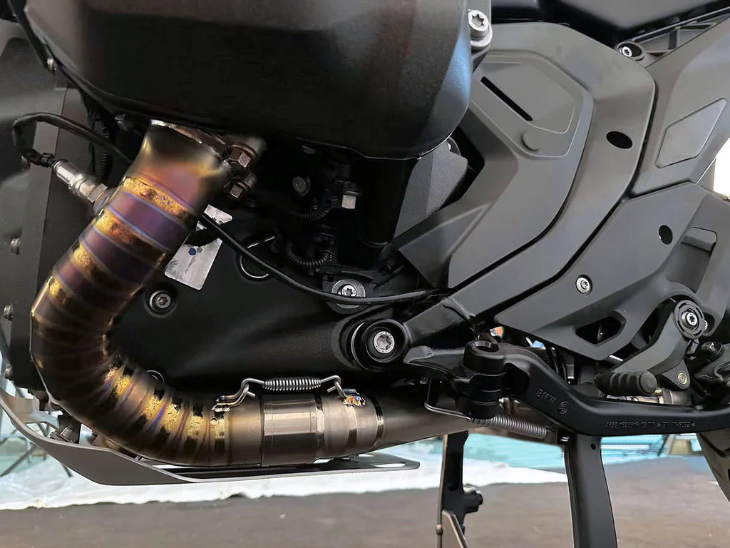 Vandemon  BMW R1300GS  2023-2025 Adventure Titanium Exhaust System with OEM Valve BMWR1300GSTIEXHA VA-26