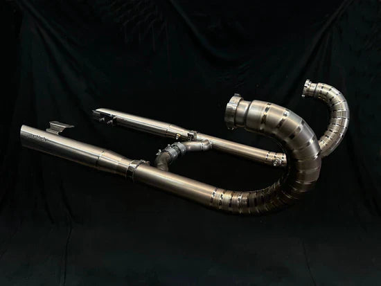IN STOCK open box Vandemon  BMW R18 Titanium Exhaust system 2020-2025 BMWR18TIEXHSYSB VA-27  NOT FIT ON BAGGER MODELS