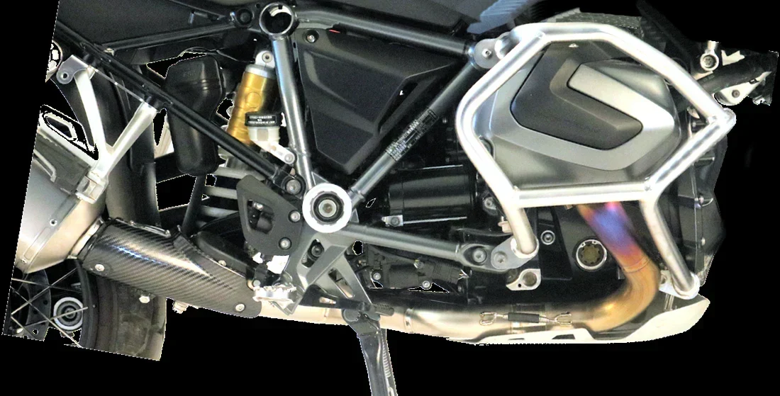 Vandemon  BMW R1250GS Adventure Vandemon Titanium Exhaust System No Valve 2019-23 BMWR1250GSTIEXHCFB VA-23