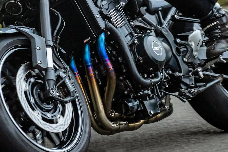 Vandemon  Z900RS Cafe Racer Full Titanium Exhaust System 2018-24 KAWAZ900RSTITANEXHB VA-87