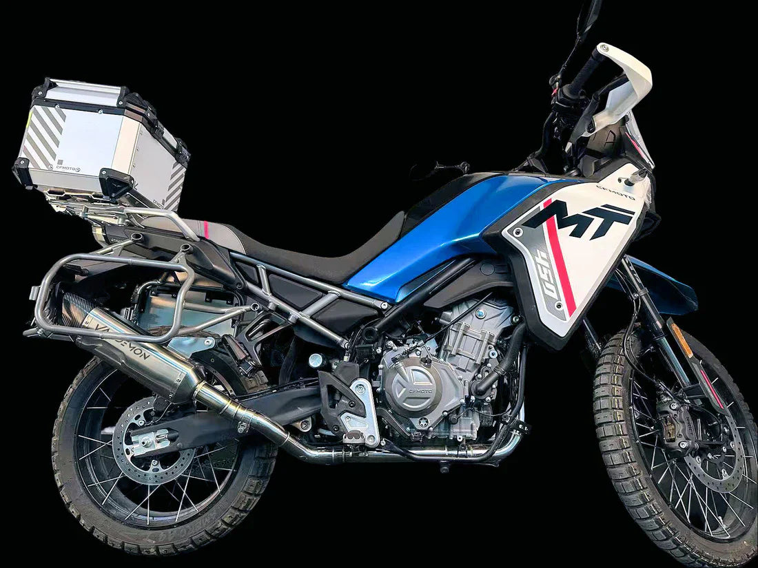 Vandemon CFMOTO 450MT Adventure All years Stainless Steel Exhaust System CFMOTO450MTSSEXHC VA-99