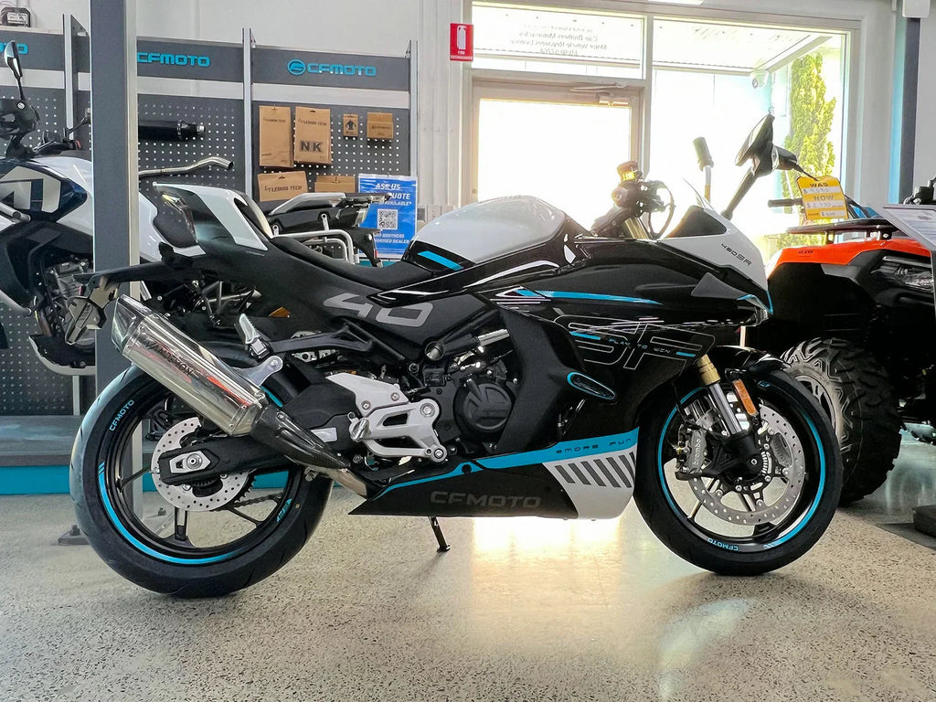 Vandemon 450SR & 450SR-S Stainless Steel Race Exhaust System CFMOTO450SRSSSMEXHB VA-91