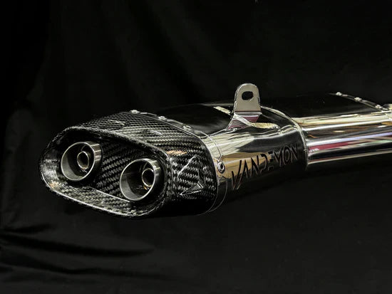 Vandemon CFMOTO 450NK Stainless Steel Low Mount Exhaust System  CFMOTO450NKSSLMEXHA VA-100