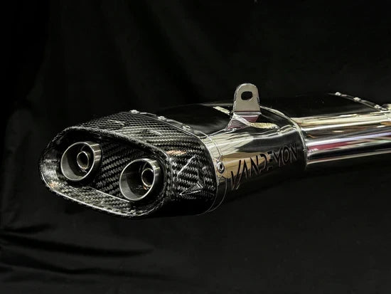 Vandemon CFMOTO 450NK Stainless Steel Low Mount Exh System 2023-24  CFMOTO450NKSSLMEXHA VA-100