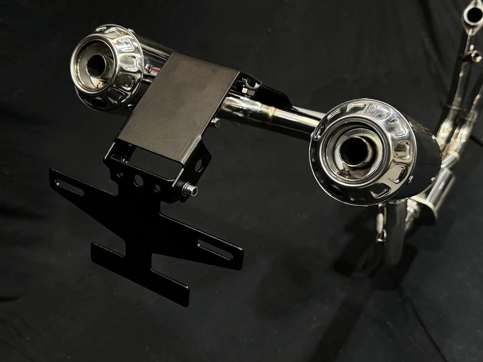 Vandemon CFMOTO 450SR-S Stainless Steel High Mount Exhaust System 2025 VA-171