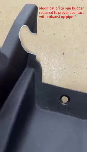 Vandemon CFMOTO single-sided swingarm  450SR-S 2023-2024 Stainless Steel / Titanium High Mount Exhaust System CFMOTO450SRSHMEXHC VA-8