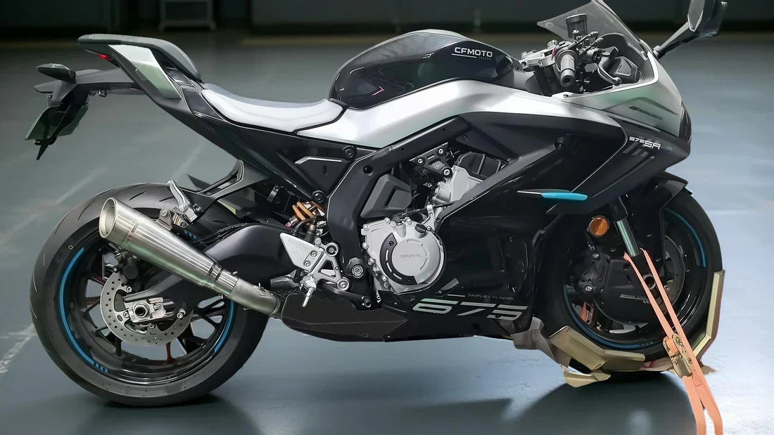 Vandemon CFMOTO 675SR-R, 675SR-S 675NK  Full Titanium Exhaust System CFMOTO675SRRTIPOLEXHA VA-105