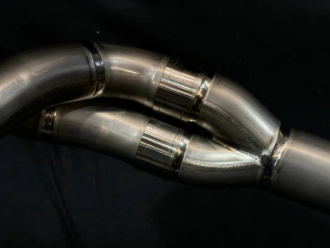 Vandemon CFMOTO 800MT Adventure Titanium Exhaust System  CFMOTOMT8ADEXHBRA VA-108