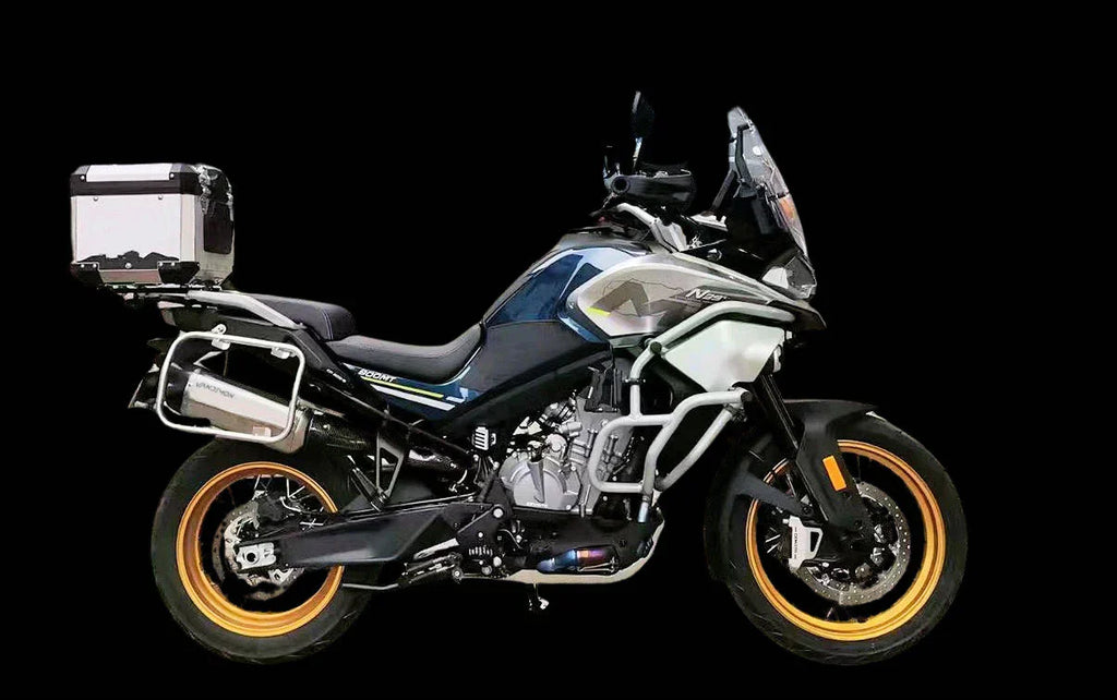 Vandemon CFMOTO 800MT Adventure Titanium Exhaust System  CFMOTOMT8ADEXHBRA VA-108