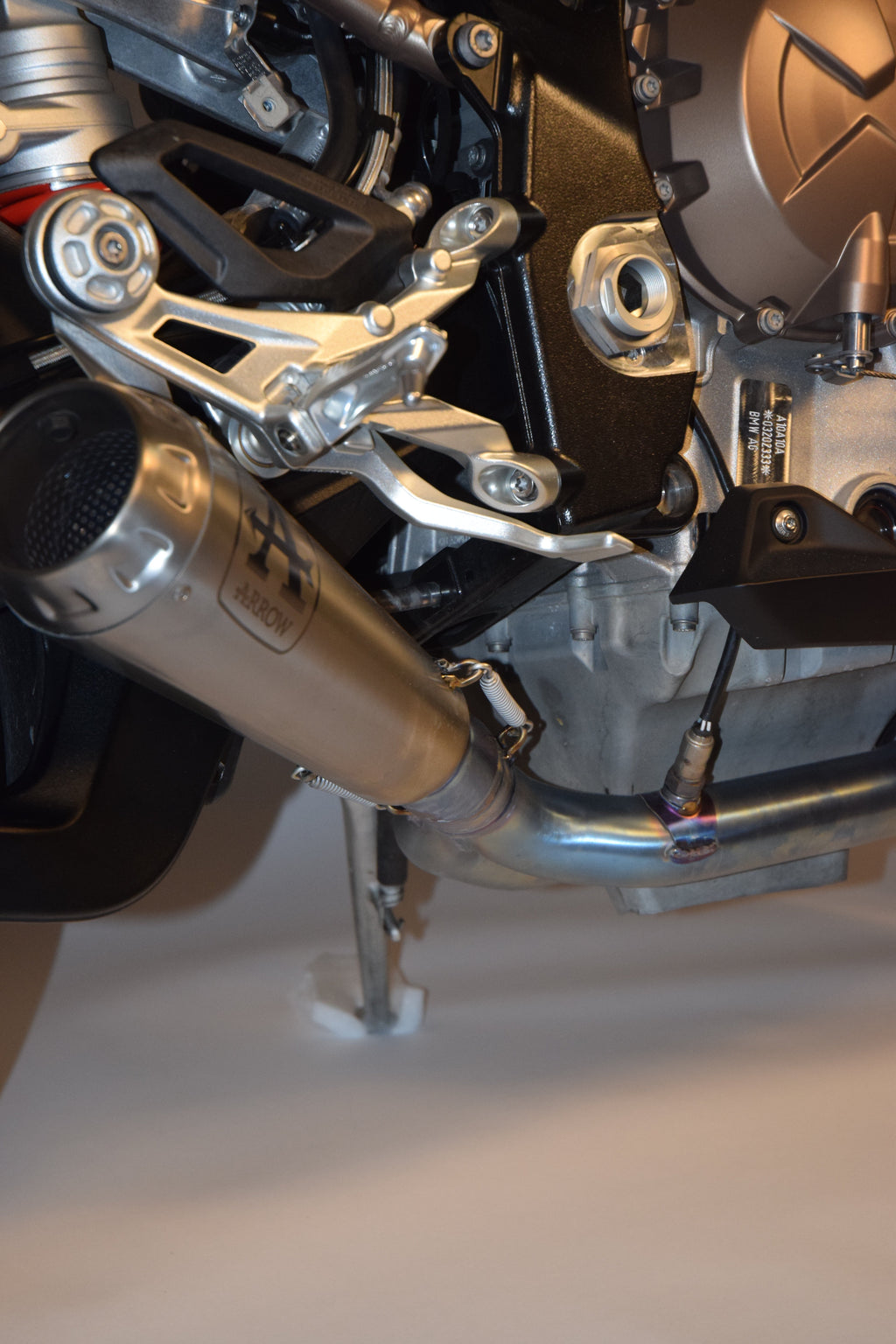 Arrow Competition SHORTY Low Exhaust System  Full Titanium S1000RR 20-25/M1000RR 23-24  71205CP