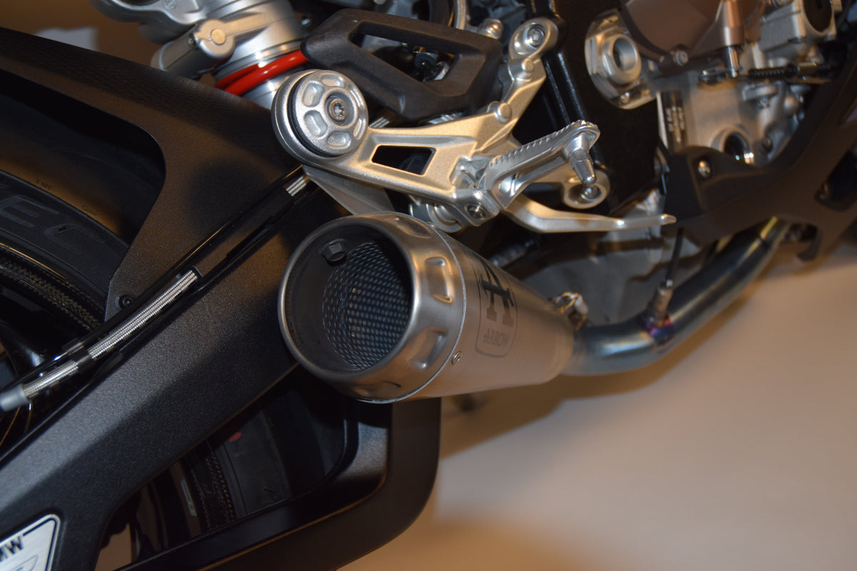 Arrow Competition SHORTY Low Exhaust System  Full Titanium S1000RR 20-25/M1000RR 23-24  71205CP