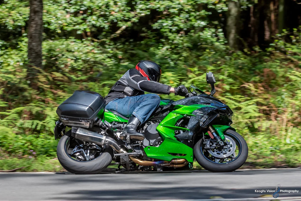 Vandemon Titanium Exhaust System  Kawasaki H2 SE SX  2018-23 KAWAH2SESXTIEXHSYSB VA-146