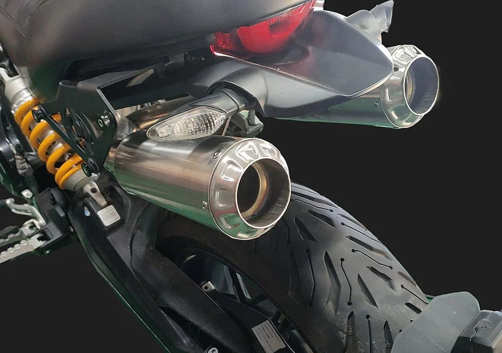 Vandemon Ducati Scrambler 1100 Pro 2021-24  Full Titanium Exhaust System DUC1100SCRTIEXBRA VA-127
