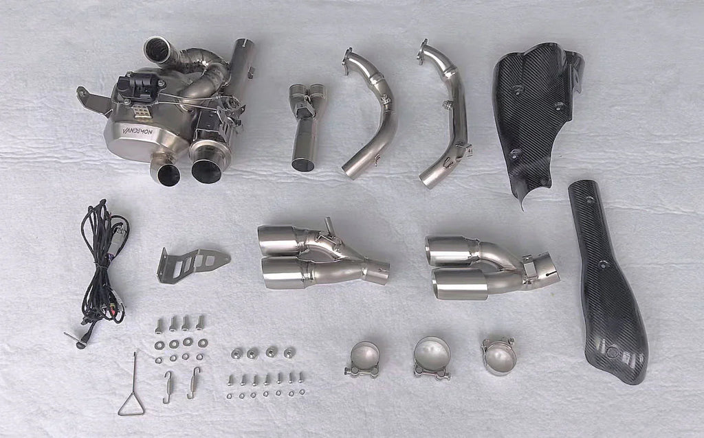 Vandemon  Ducati Diavel V4 Stealth Bimodal Quattro Titanium Exhaust System 2023-2026  DUCDVLV4TIEXHWV VA-32