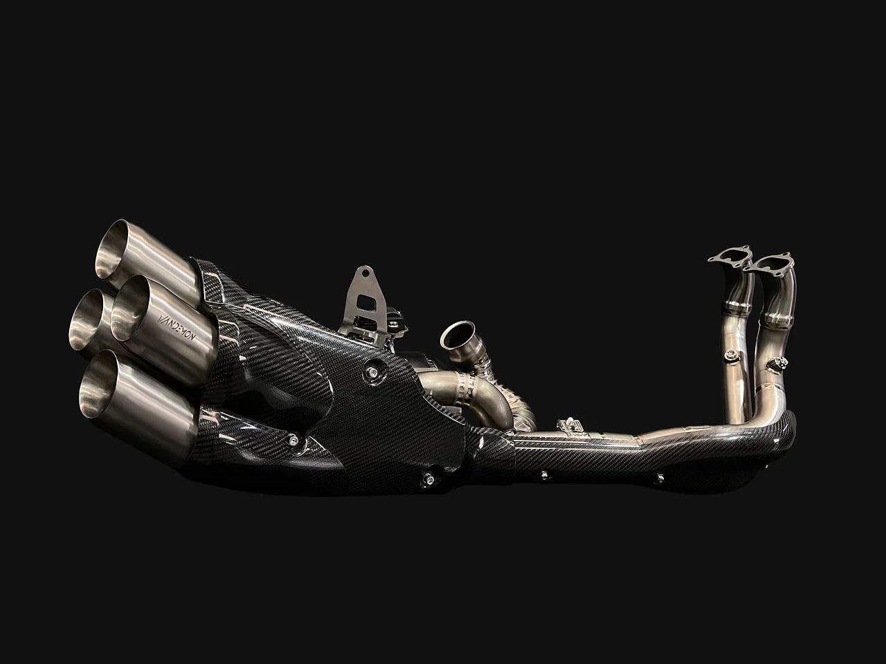 Vandemon  Ducati Diavel V4 Stealth Bimodal Quattro Titanium Exhaust System 2023-2024  DUCDVLV4TIEXHWV VA-32