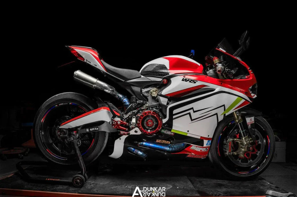 Vandemon  Ducati Panigale 899-959 & Corse Vandemon High Mount Titanium Exhaust System  DUC959TIEXHMESA VA-4