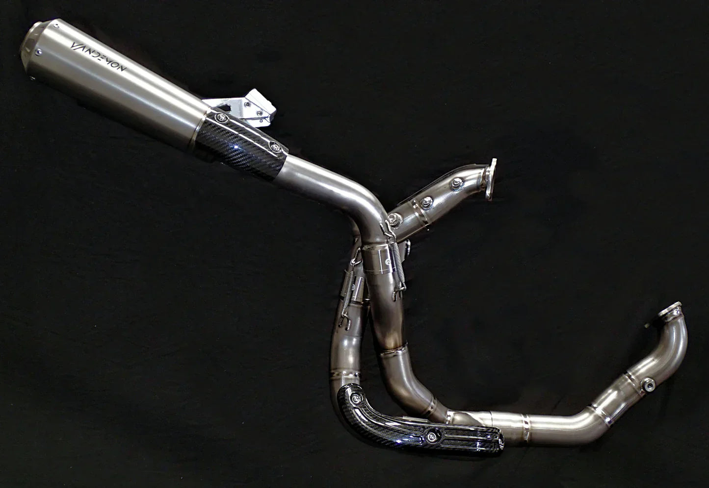 Vandemon  Ducati Supersport 939 High Mount Titanium Exhaust System 2017-20 DUC939SUTAILTIEXHA VA-39