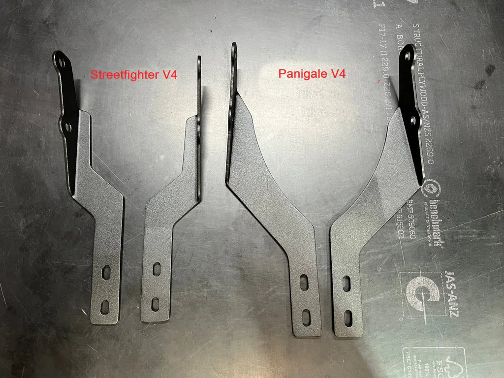 Vandemon Ducati Panigale & Streetfighter V4 Titanium High Mount 3/4 Slip-On 2018-22 DUCV4SFTIMUFHMA VA-120