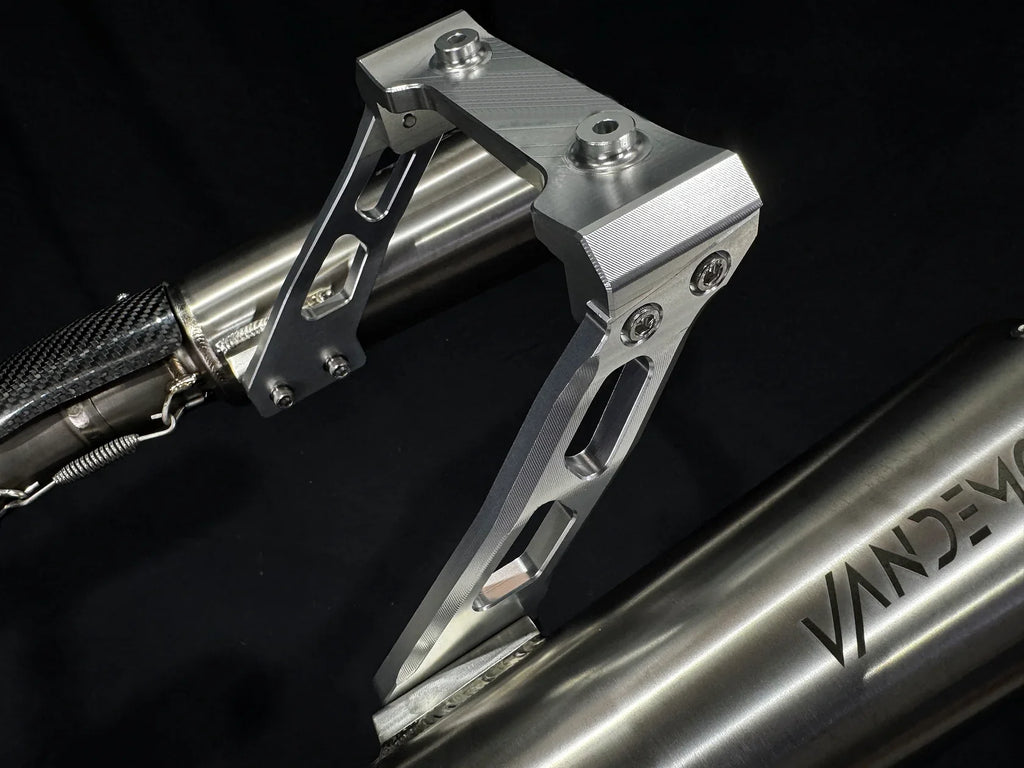 Vandemon Ducati Supersport 950 Vandemon High Mount Titanium Exhaust System DUC950SSTIHMEXHBRA VA-128