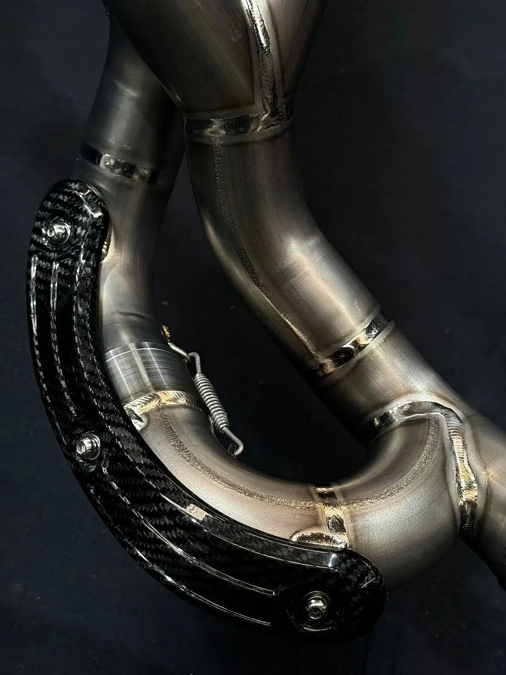 Vandemon Ducati Supersport 950 Vandemon High Mount Titanium Exhaust System DUC950SSTIHMEXHBRA VA-128