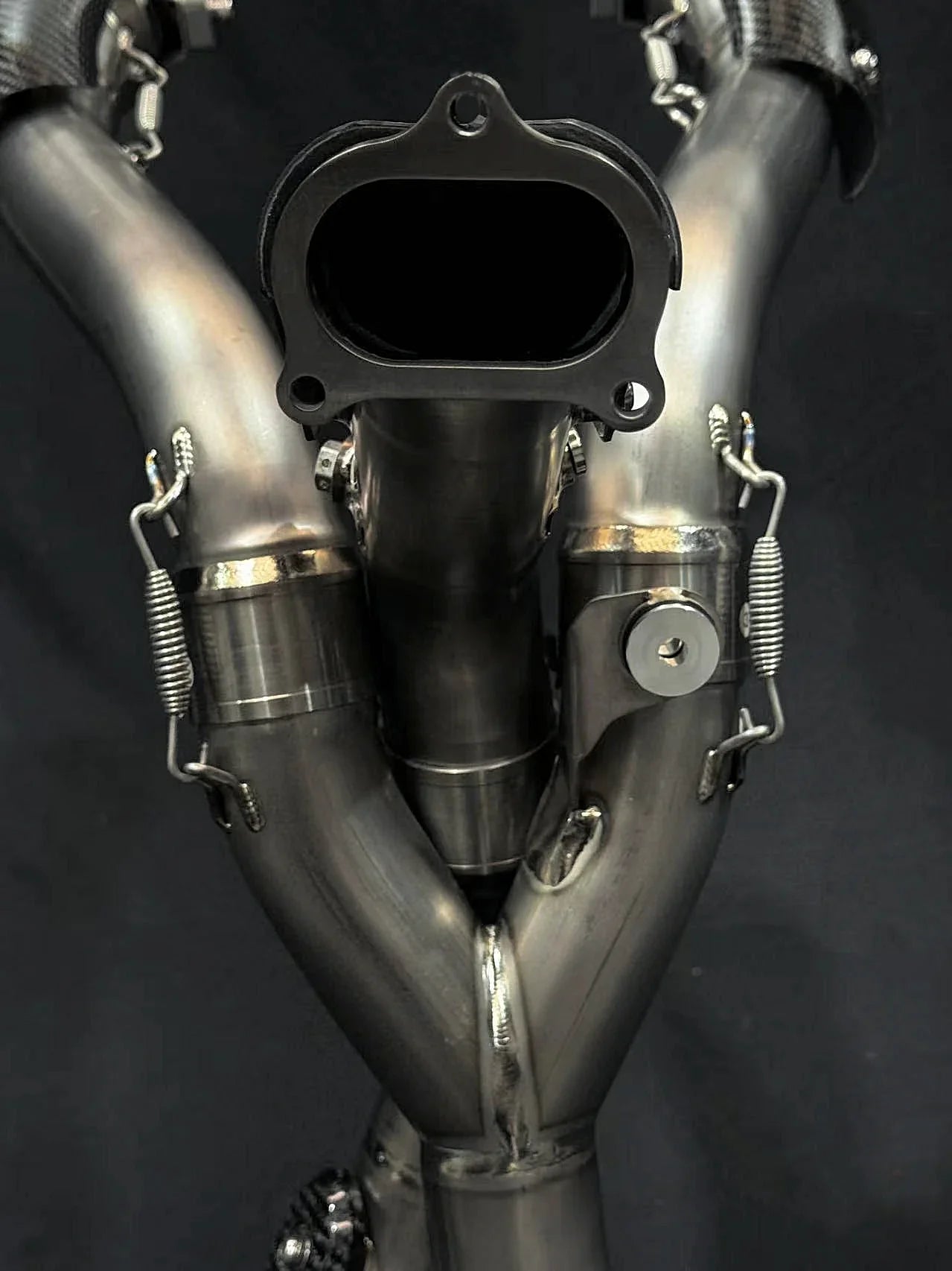 Vandemon Ducati Supersport 950 Vandemon High Mount Titanium Exhaust System DUC950SSTIHMEXHBRA VA-128