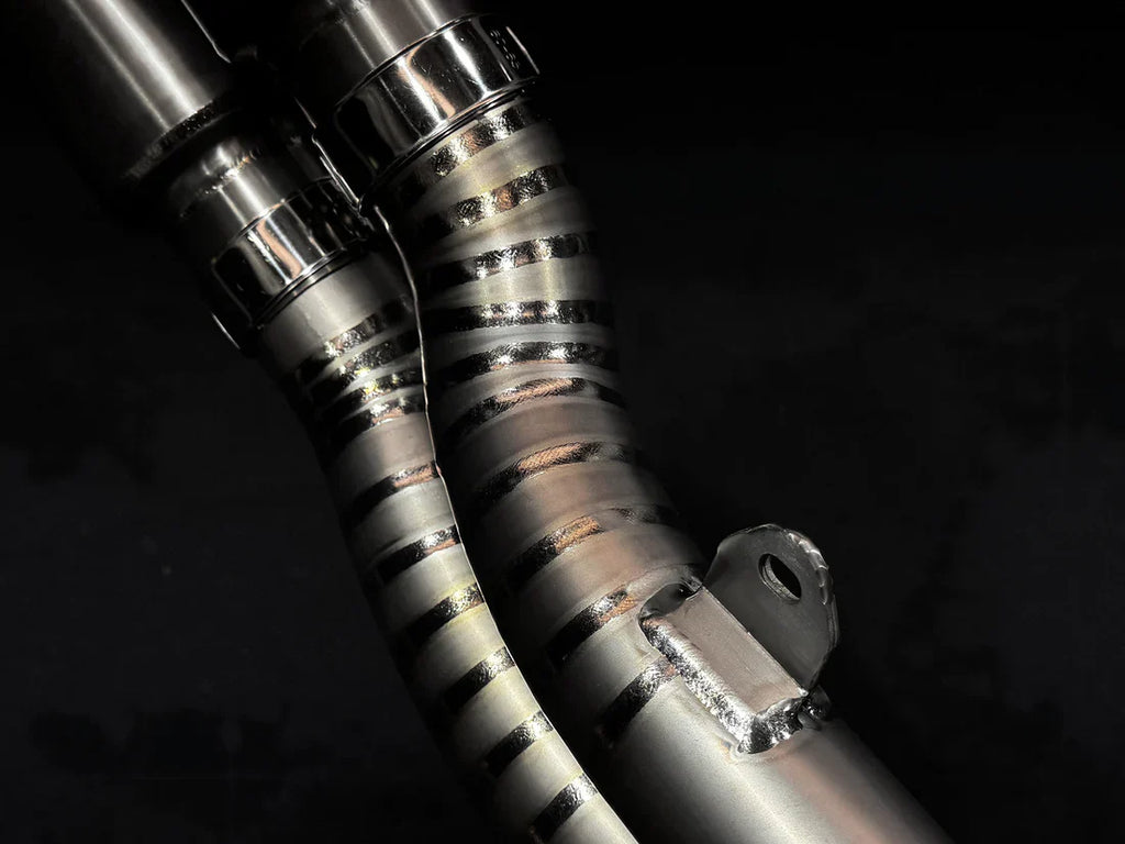 Vandemon Ducati Diavel 1200 Split Pulse Titanium Exhaust System DUCDVLTIBREXHB VA-109