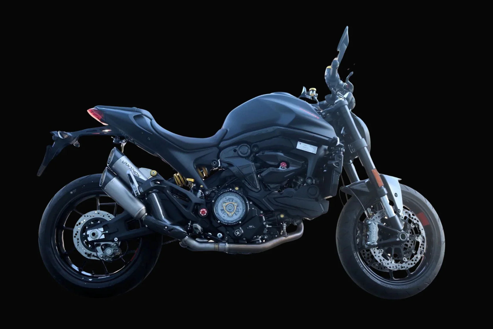 Vandemon Ducati Monster 937 Titanium Exhaust System  DUC937MNSTRTIEXHA VA-112