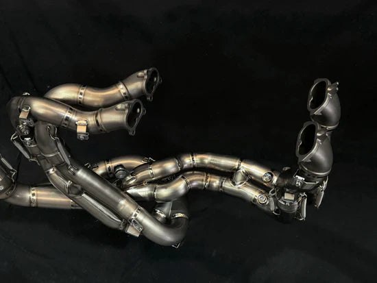 Vandemon Ducati Panigale V4,V4S,V4R & Streetfighter V4 2018-24 Titanium High Mount Exhaust System  DUCV4PANHMEXHMESA VA-124