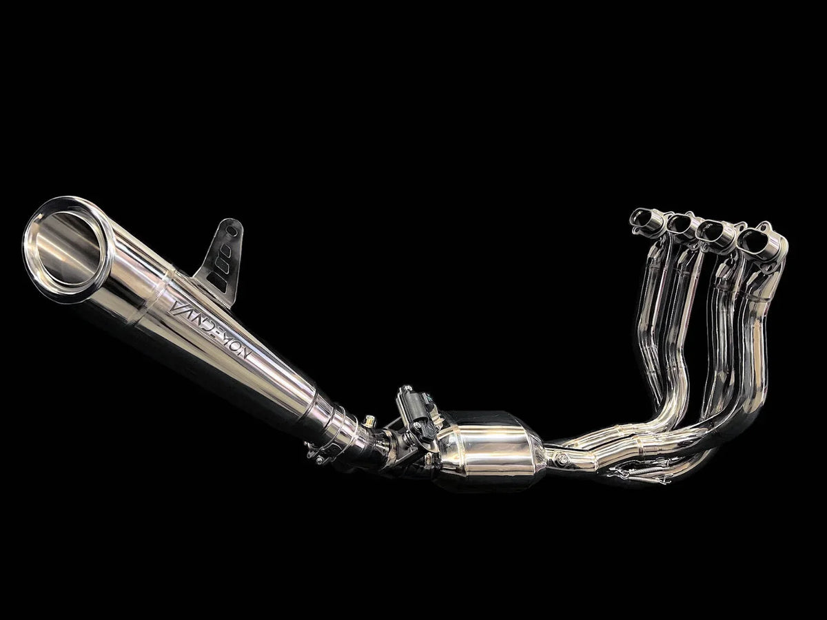 Vandemon  Kawasaki ZH2 Bimodal Stealth Titanium Exhaust with H2R Muffler  KAWAZH2TIEXSYWVPOLR VA-54