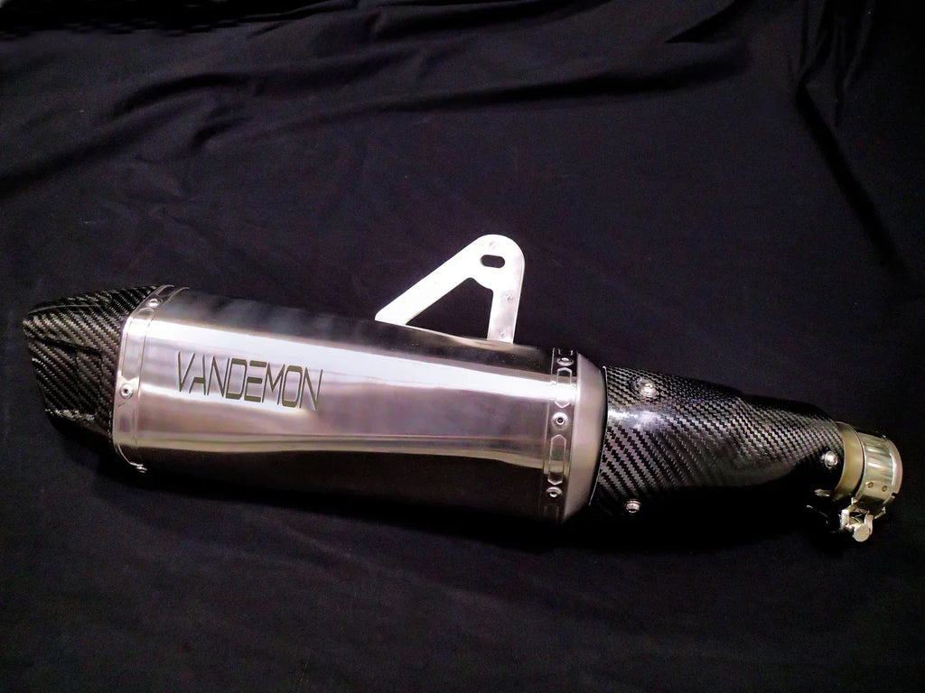 Vandemon Titanium Slip-On Muffler Kawasaki H2 SE SX  2018-25 KAWAH2SESXTITBRMUF6 VA-148